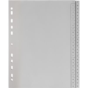 Register Böttcher-AG Premium, A4, 1-52