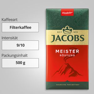 Produktbild für Kaffee Jacobs Meisterröstung