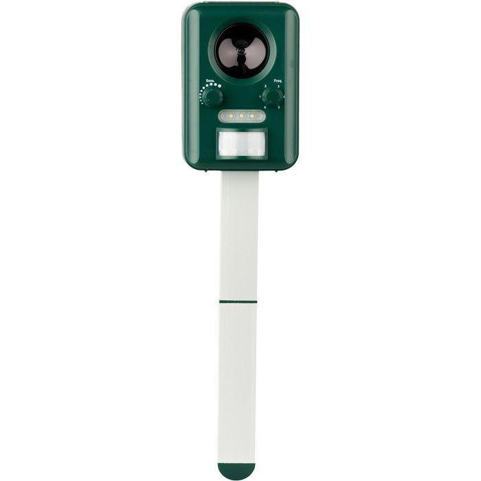VOSS.sonic Tiervertreiber 2000, Solar, Bewegungsmelder 110° & 9m, Blitzlicht/Ultraschall VOSS.sonic Tiervertreiber 2000, Solar, Bewegungsmelder 110° & 9m, Blitzlicht/Ultraschall