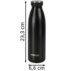 Produktbild für Thermosflasche wenco 555906, Edelstahl