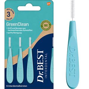 Interdentalbürsten Dr.Best GreenClean, ISO-Größe 3