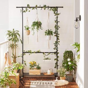 Produktbild für Garderobenständer Songmics HSR62BK, schwarz