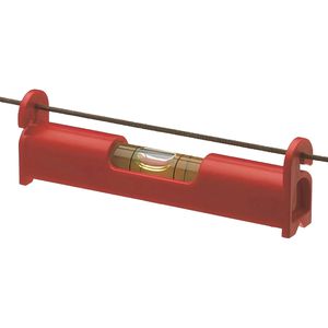 Produktbild für Schnurwasserwaage Hultafors 402804, UZB, Rot, 80 mm