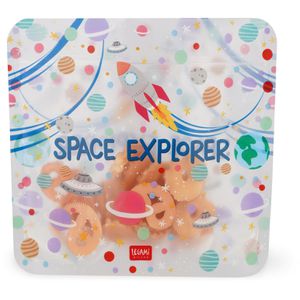 Druckverschlussbeutel Legami ZB0002, Space, 210 x 230 mm