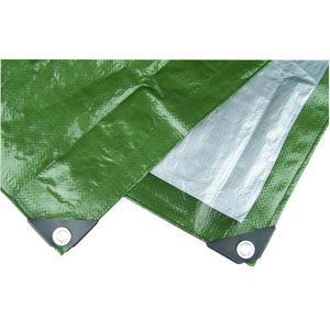 Produktbild für Abdeckplane Böttcher-AG 50303, grün/silber