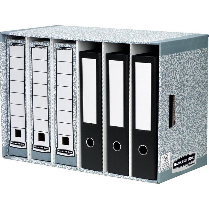 AKTION: bene Archivboxen braun 8,0 x 29,0 x 33,0 cm, 60 St. | office