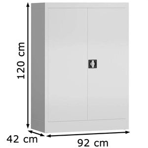 Produktbild für Aktenschrank ClassiX X-530327, aus Metall