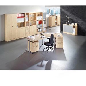 Produktbild für Aktenschrank Hammerbacher Solid 7100, aus Holz