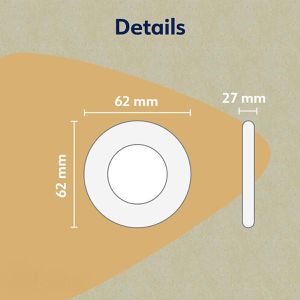 Produktbild für LED-Unterbauleuchte Müller-Licht Alio Push, warmweiß
