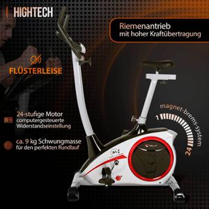 Produktbild für Ergometer Christopeit AL 2, 9 kg Schwungmasse, Upright-Bike