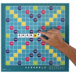 Produktbild für Brettspiel Mattel HWD45, Scrabble Original 2 in 1