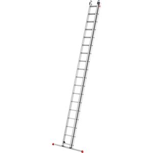 Produktbild für Schiebeleiter Hailo ProfiStep duo, 7218-007, 2 x 18 Sprossen