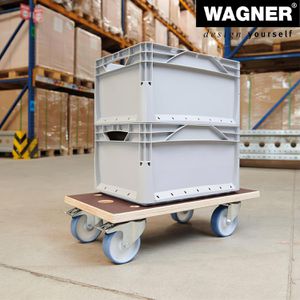 Produktbild für Möbelroller Wagner-System MM1341 TPE-Rollen Bremse