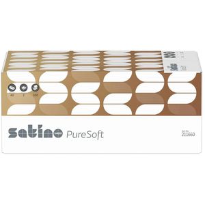 Produktbild für Kosmetiktücher Satino PureSoft 211660