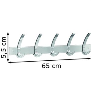 Produktbild für Kleiderhaken Kerkmann Public, 6404, aus Metall