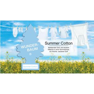 Produktbild für Autoduft Wunderbaum 7299, Summer Cotton