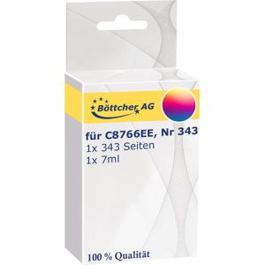 Produktbild für Tinte Böttcher-AG für HP 343, C8766EE
