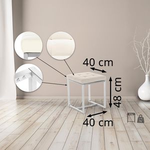 Produktbild für Sitzhocker CLP Barci, 1027804, bis 115 kg