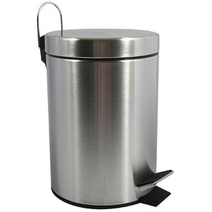 Mülleimer MSV 100108, silber matt