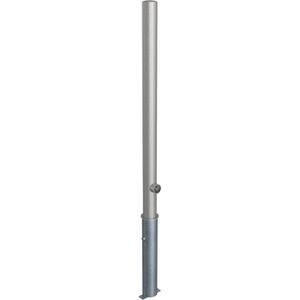 Absperrpfosten Schake 4062F, silber, aus Edelstahl