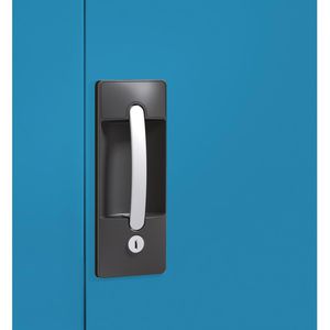 Produktbild für Werkzeugschrank CP-Möbel 134013-22, Metall, grau / lichtblau