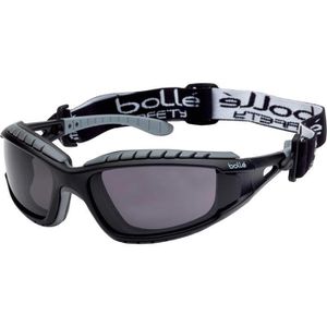 Produktbild für Schutzbrille Bolle Tracker II TRACPSF, grau getönt
