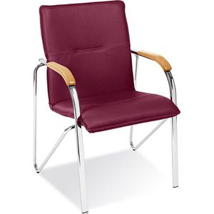 Produktbild für Besucherstuhl Nowy-Styl Samba, stapelbar