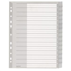 Produktbild für Register Leitz 1276-00-00, A4 Überbreite, blanko