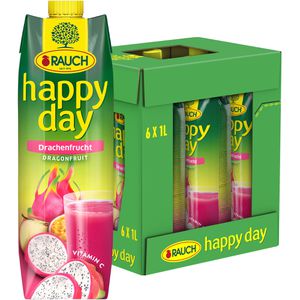 RAUCH Saft Happy Day Drachenfrucht, je 1 Liter, 6 Stück