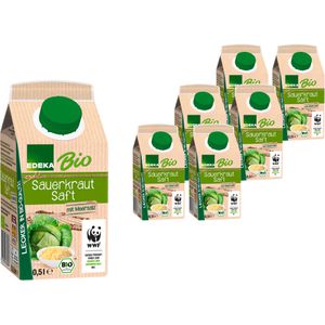 Saft Edeka Sauerkrautsaft mit Meersalz, BIO