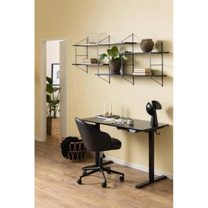 Produktbild für Wandregal AC-Design Belfast, schwarz