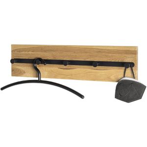 Produktbild für Wandgarderobe Haku-Möbel 22314, Massivholz