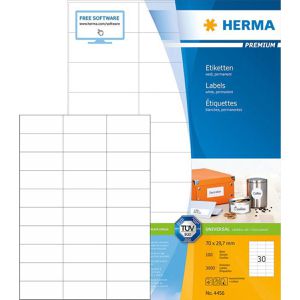 Produktbild für Universaletiketten Herma 4456 Premium, weiß