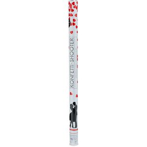 Produktbild für Konfetti Relaxdays 10020858 XXL Party-Popper Herzen, aus Folie