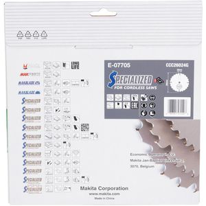 Produktbild für Kreissägeblatt Makita E-07705, EFFICUT