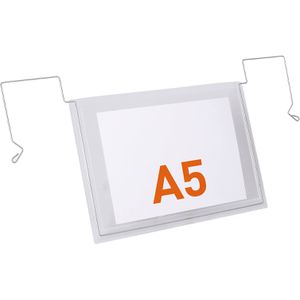 Produktbild für Kennzeichnungstasche Durable 118419, A5 quer