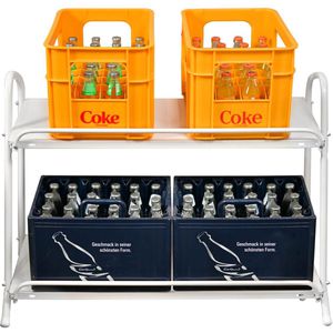 Produktbild für Getränkekistenregal Schulte-Regalwelt 130, für 6 Kisten