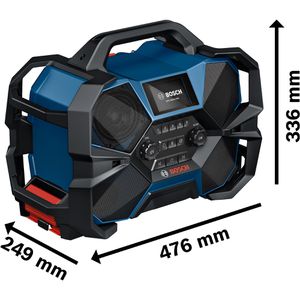 Produktbild für Baustellenradio Bosch GPB 18VH-6 SRC, Akku 12-18V