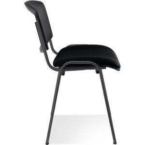 Produktbild für Besucherstuhl Nowy-Styl Iso Ergo Mesh black