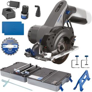 Produktbild für Handkreissäge Dremel Sägestation CS12V-S1C, Akku