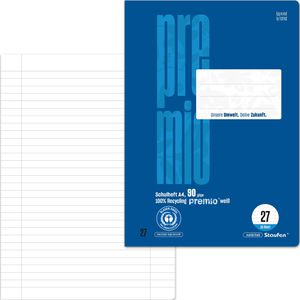 Produktbild für Schulheft Staufen Premio, 040782027, ab 5. Klasse, A4