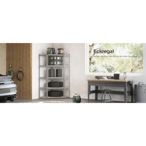 Produktbild für Schwerlastregal Songmics 5 Holzböden