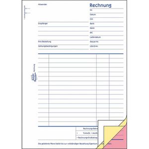 Produktbild für Rechnungsbuch Zweckform 1731, A5
