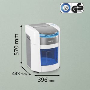 Produktbild für Aktenvernichter Leitz 8038 IQ OptiMax Autofeed Home Office 150