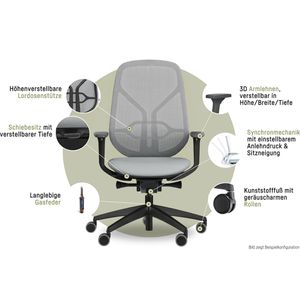 Produktbild für Bürostuhl sedus sekit PRO, SN-829/009