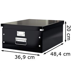 Produktbild für Aufbewahrungsbox Leitz 6045-00-95 Click&amp;Store, 36L
