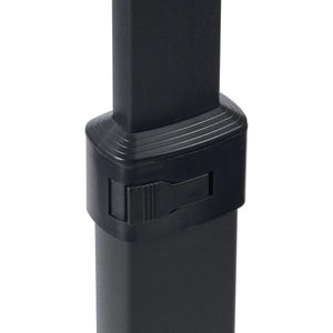 Produktbild für Infoständer Böttcher-AG aus Aluminium, schwarz, A2
