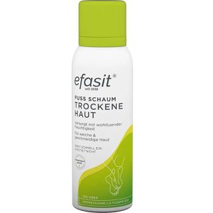 Produktbild für Fußcreme efasit Fuß Schaum, feuchtigkeitsspendend