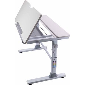 Produktbild für Kinderschreibtisch Inter-Link Frederik, Holz / Metall, weiß