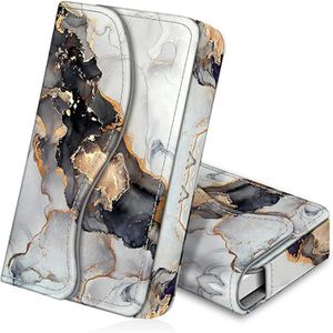 Visitenkartenetui Fintie Premium, Marmor